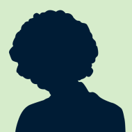 Silhuet af Margaret Atwood